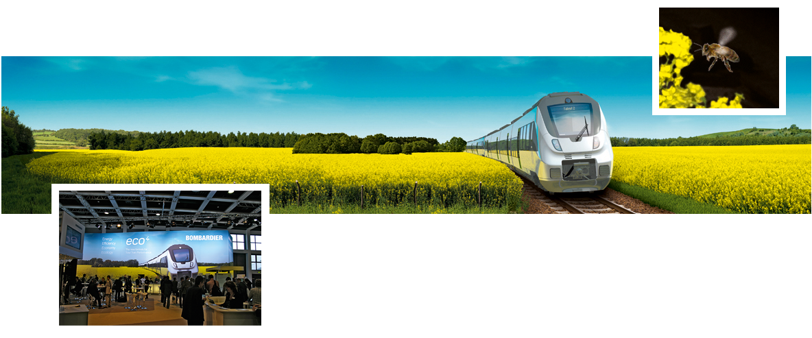 Bildmontage Megabanner