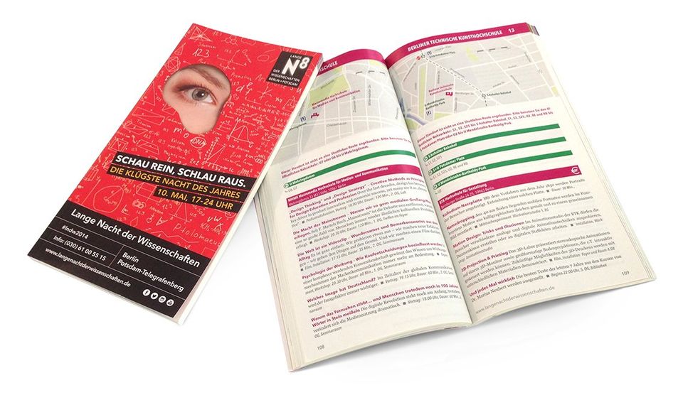 Reinzeichnung Veranstaltungskatalog