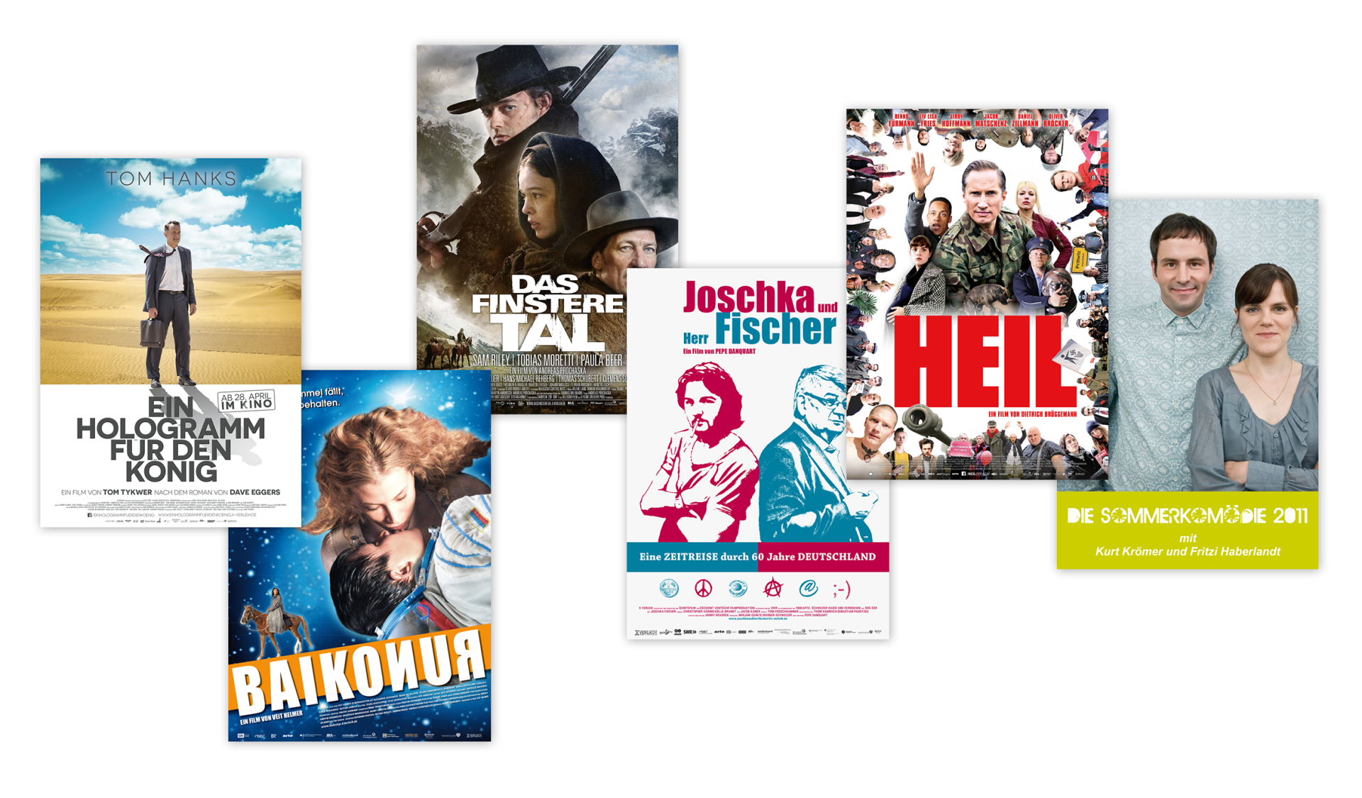 Bildmontage Filmplakate