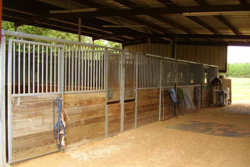 A barn for horses.