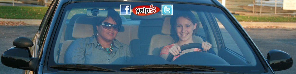 Instructor And Student In Car — Germantown, MD — Good Start Driving School