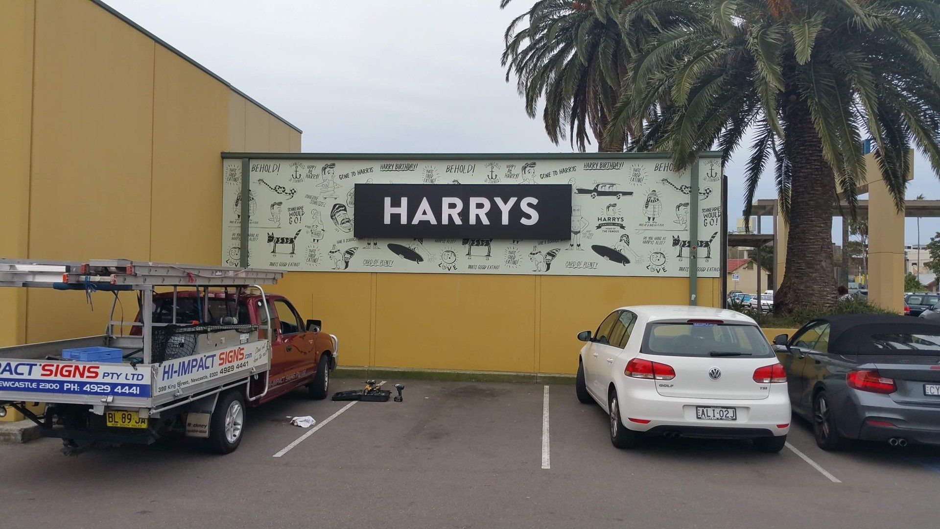 Harrys — Shop, School, Corflute, Digital Printing, Signage in Newcastle, NSW
