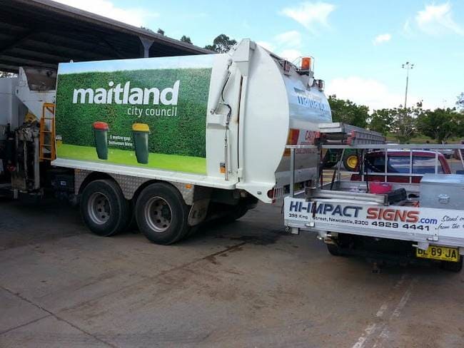 MCC Truck — Vehicle Signage, Wraps, Printing, Graphics in Newcastle, NSW