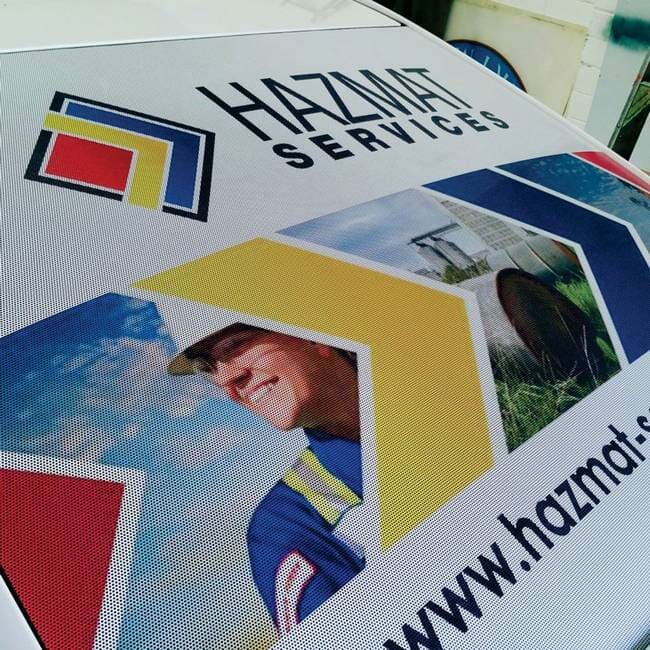 One Way Vision Haze Mat — Vehicle Signage, Wraps, Printing, Graphics in Newcastle, NSW