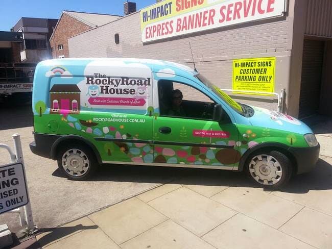 Rocky Road — Vehicle Signage, Wraps, Printing, Graphics in Newcastle, NSW