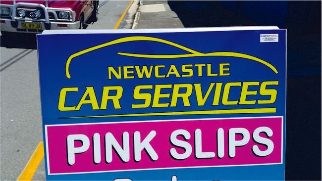 Mechanic Sign — A-frame Signs, Signage, Business Signs, Newcastle in Newcastle, NSW