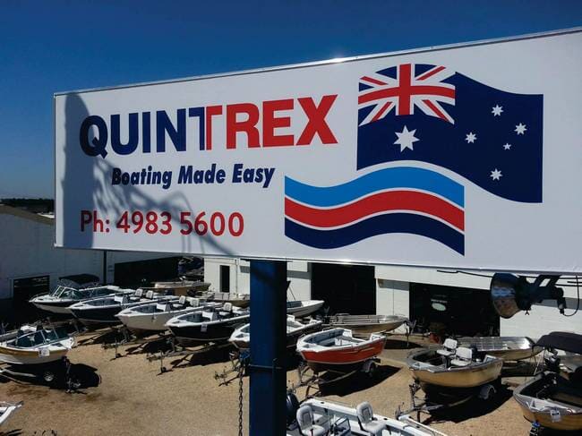 Pylon Quintrex Sign — 3d Signage, LED Signage, Business Signs, Signage in Newcastle, NSW