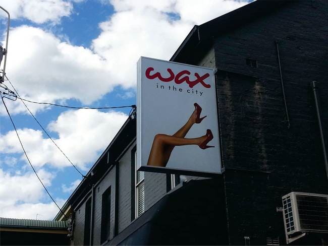 Wax in the City — 3d Signage, LED Signage, Business Signs, Signage in Newcastle, NSW