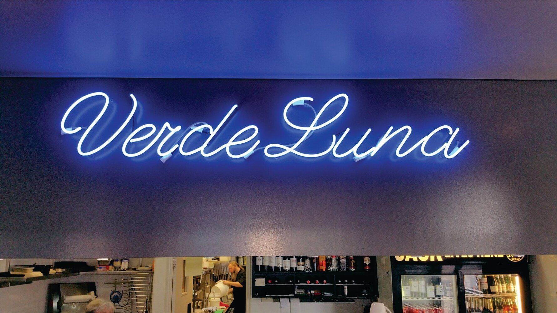 Verde Luna Neon 2 — 3d Signage, LED Signage, Business Signs, Signage in Newcastle, NSW