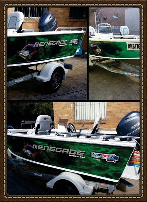 Boat Wraps — Shop, School, Corflute, Digital Printing, Signage in Newcastle, NSW