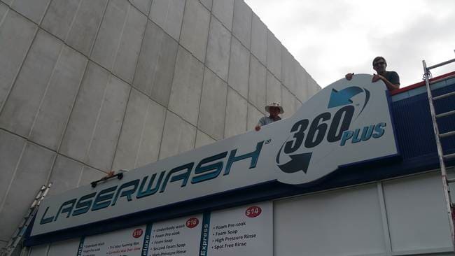 Laser Wash — Shop, School, Corflute, Digital Printing, Signage in Newcastle, NSW