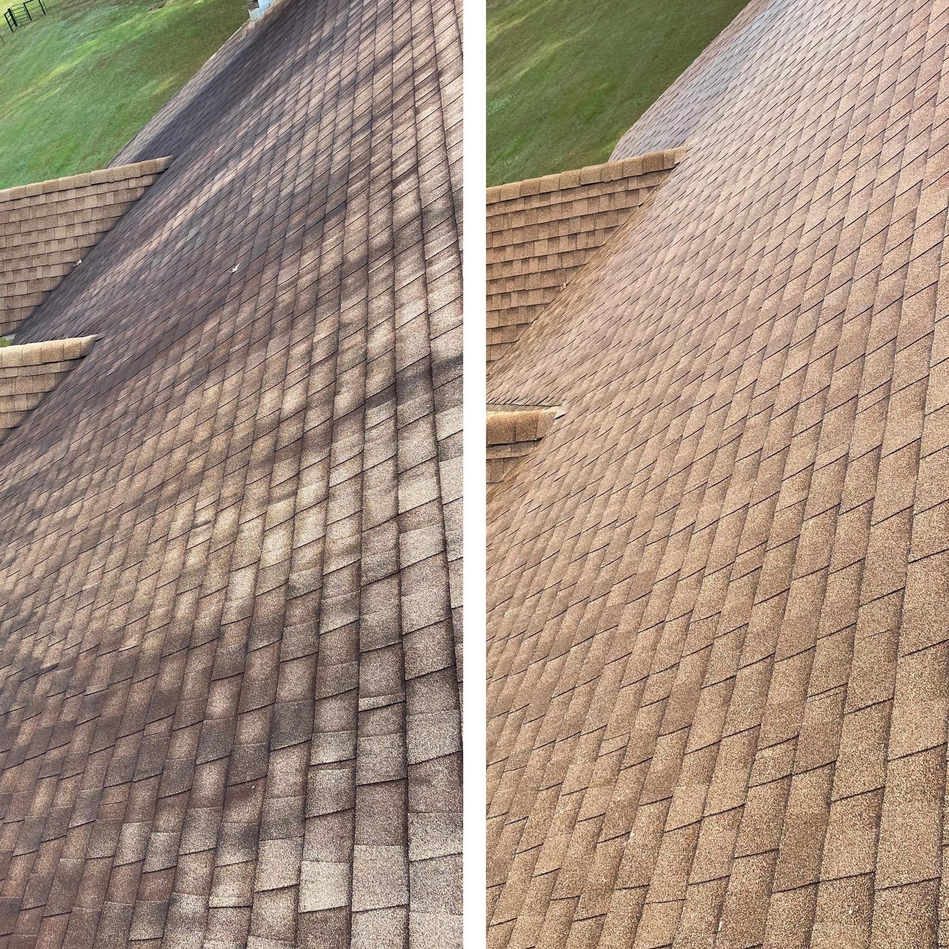 roof wash, roof cleaning, shingle cleaning, roof