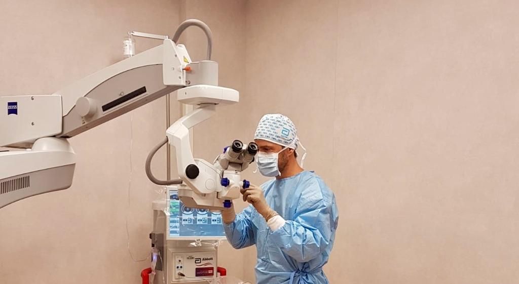 Operazione per la cataratta