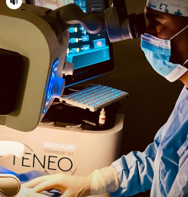 Operazione per la cataratta