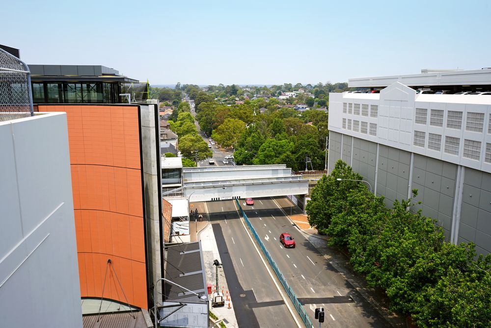 Overhead View of a Street With Cars, Flanked by Buildings — Premier Pest Control Wollongong In Sutherland Shire, NSW