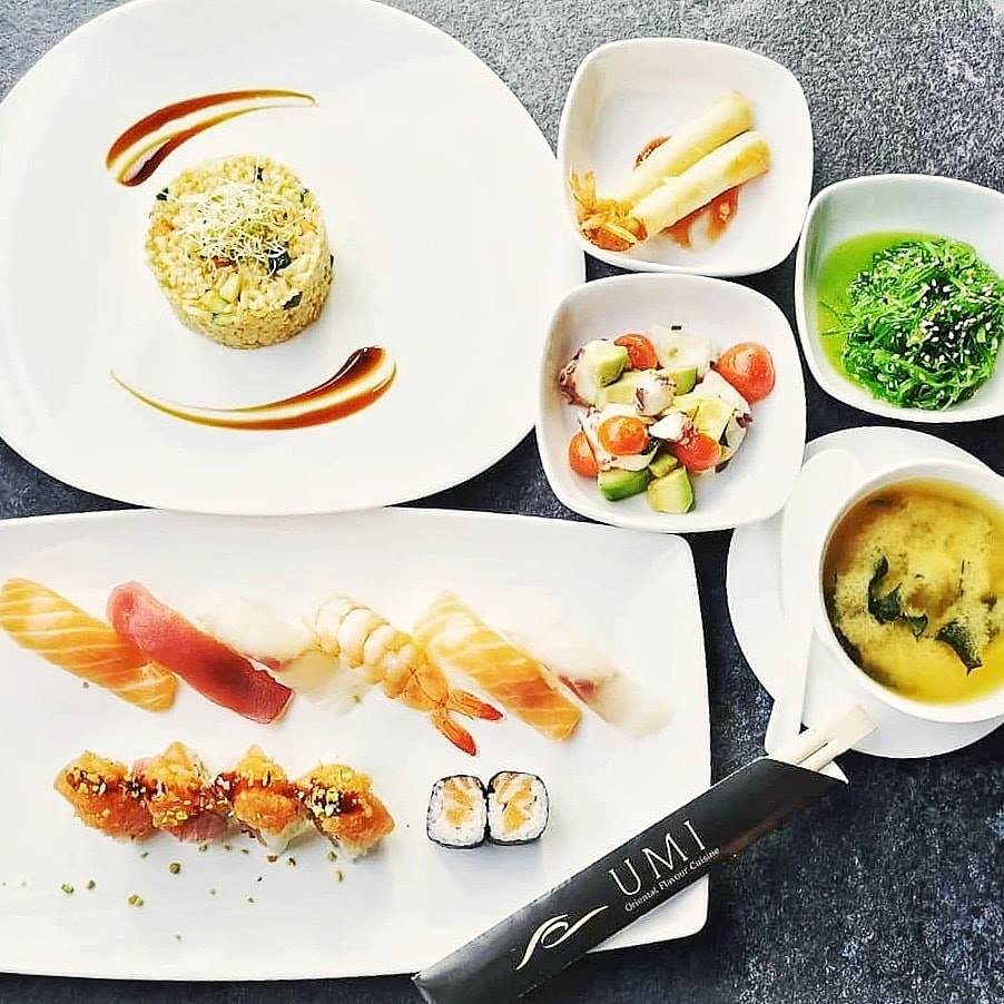 Piatti visti dall'alto