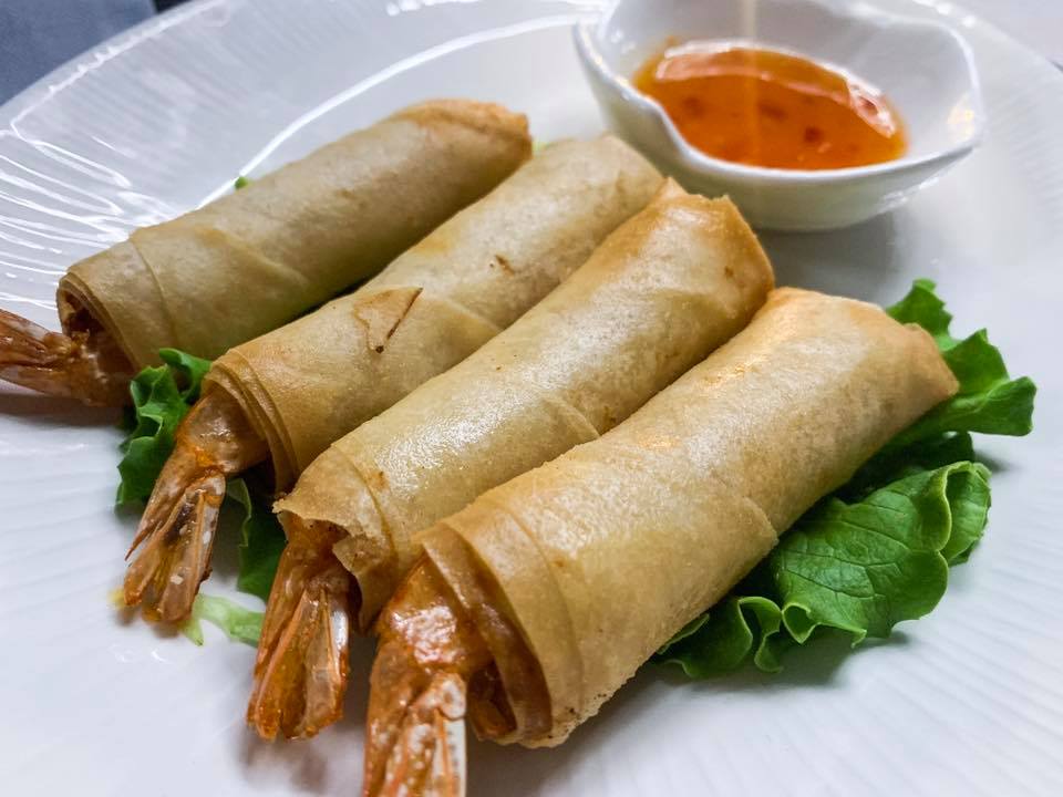 Involtini con gamberi