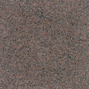 Brown granite surface with black and white speckles.