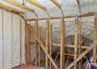 Springfield TN home with open cell spray foam insulation installed