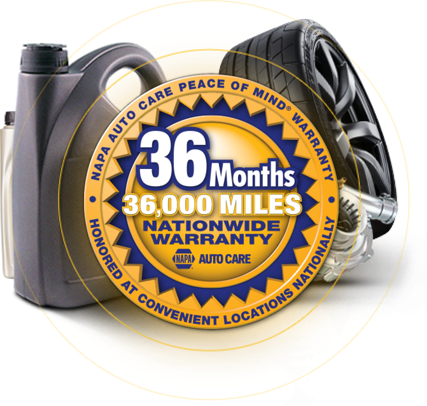 36 Month Warranty at Auto ER - Alachua County Auto Repair