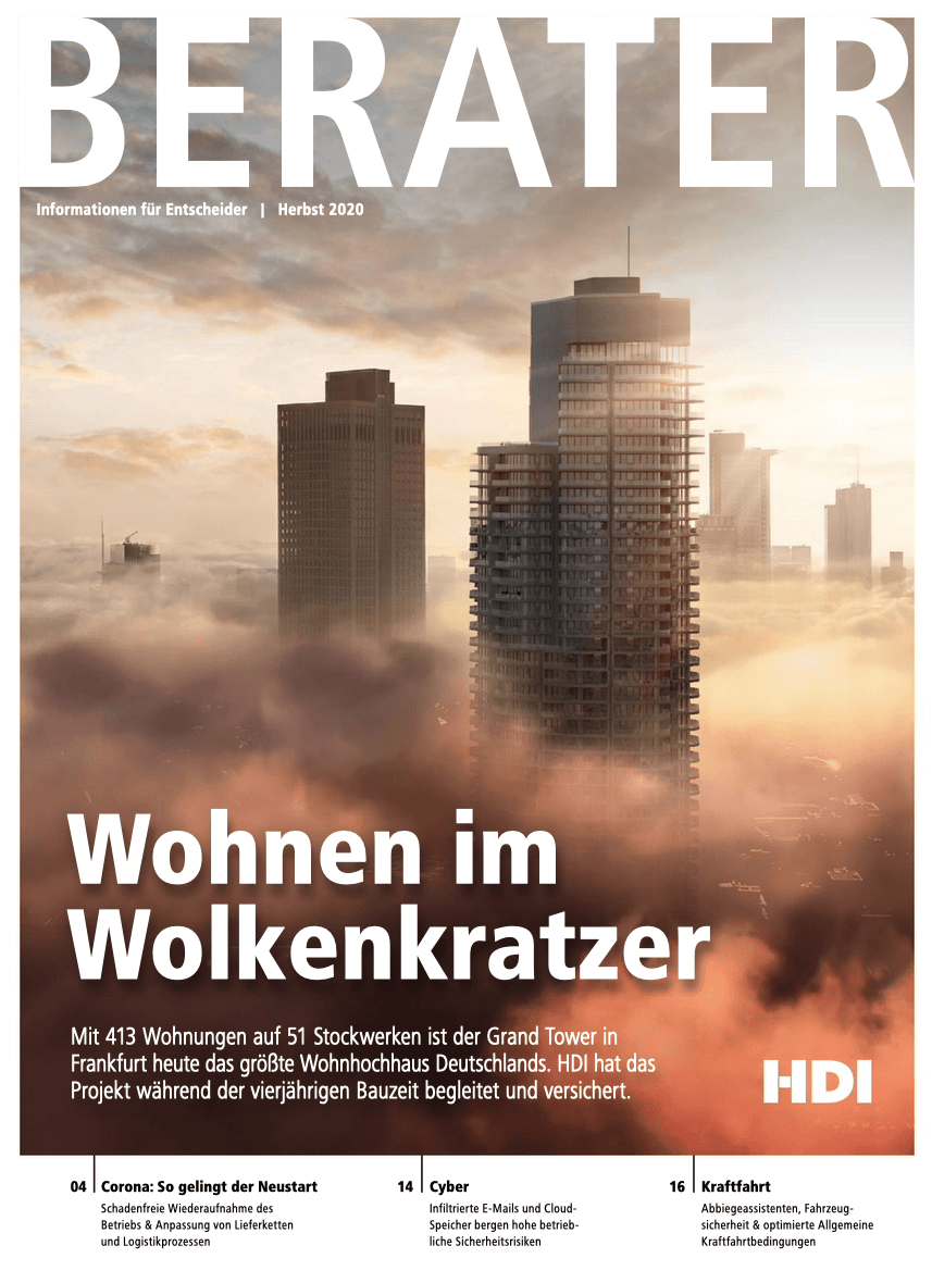 2-serve HDI Osnabrück HDI Berater Herbst 2020