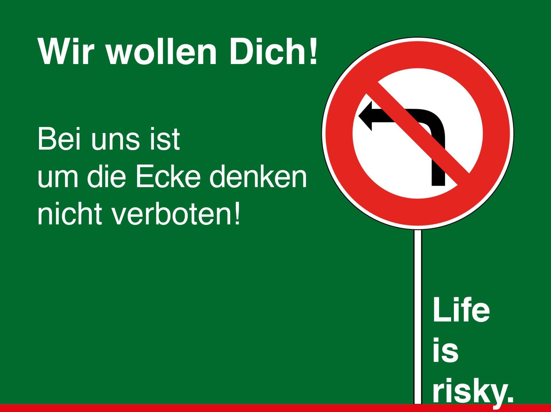 2-serve HDI Osnabrück Life is risky. Um die Ecke denken