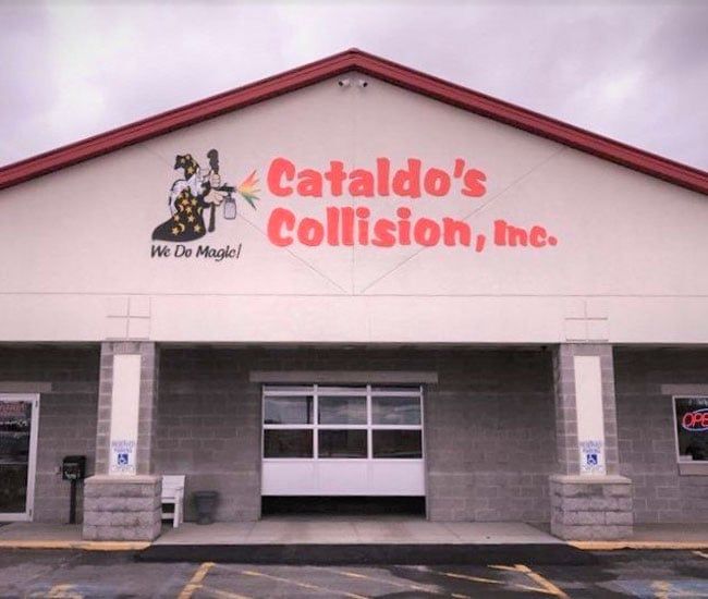 Cataldo's Collision building Cataldo's Collision building