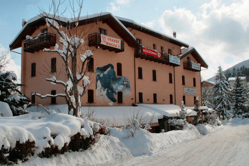 Hotel innevato
