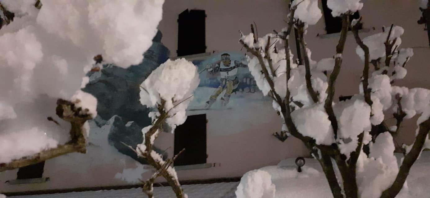 Hotels with fresh snow