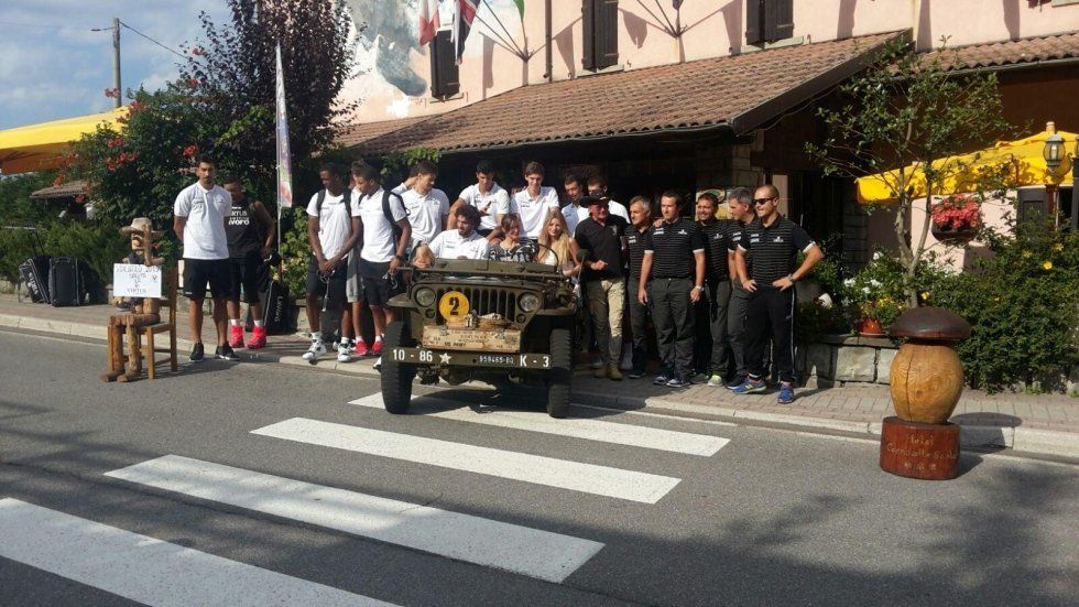 Staff on the veranda