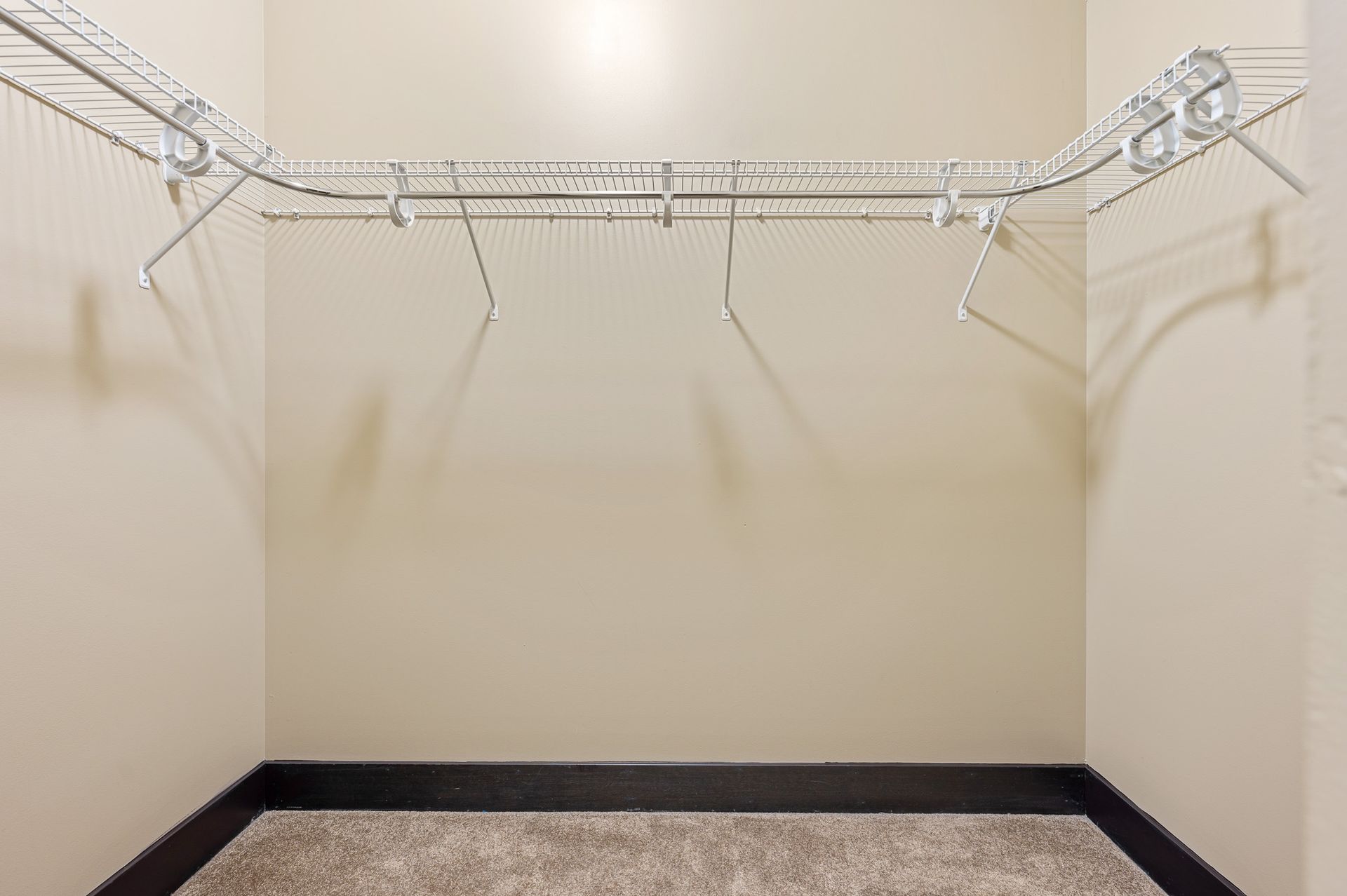 Photo of a wallk-in closet