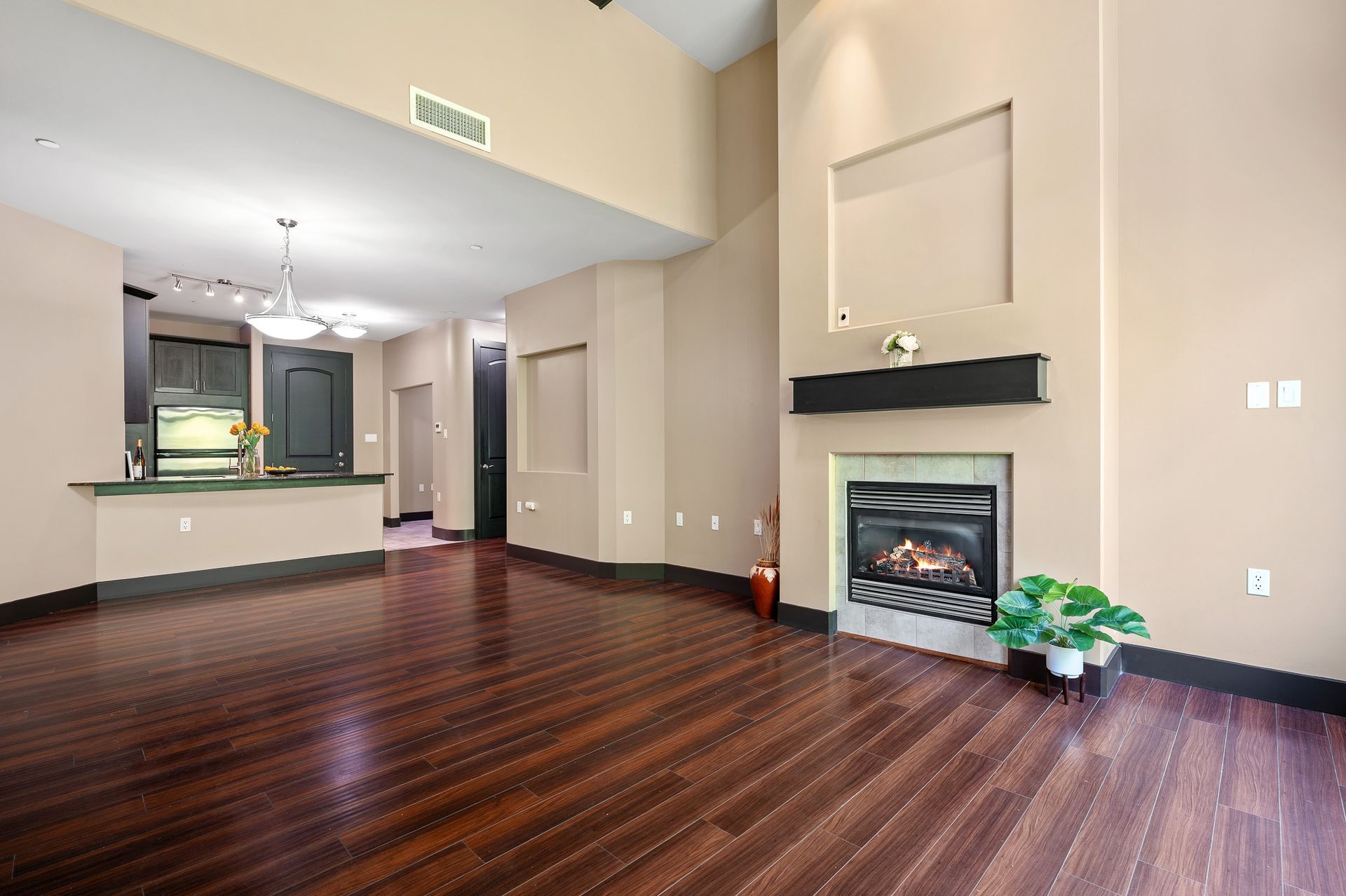 Photo of a large living room with plenty of natural lighting