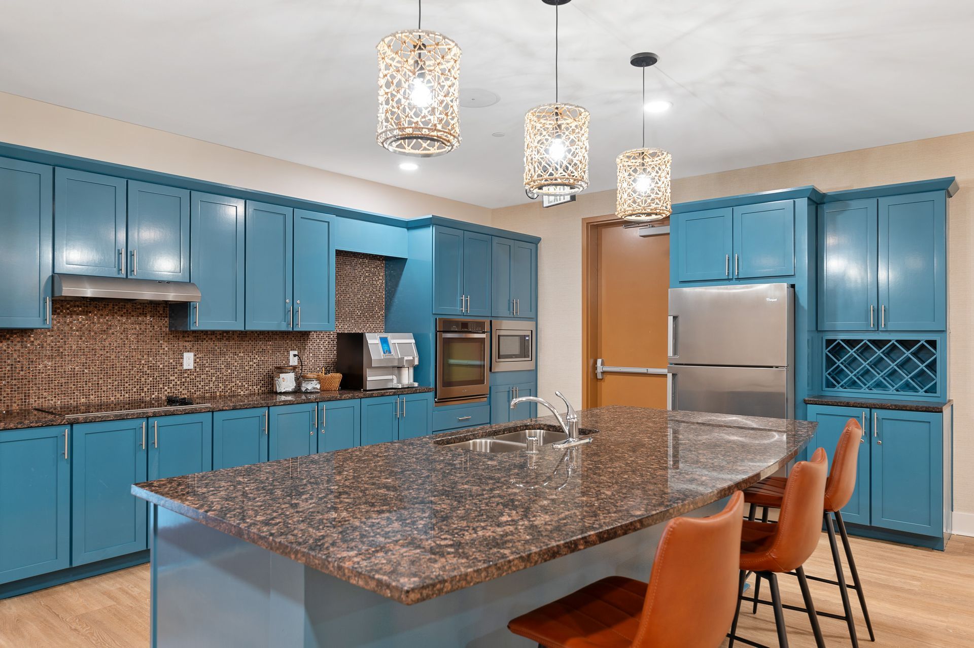 Photo of the kitchen at the club house