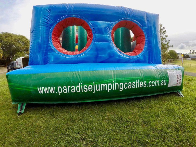 Holes of inflatable obstacle course — Inflatable Activities in Gympie, QLD