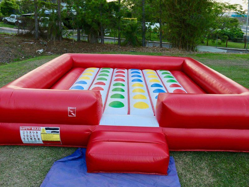 Front view of inflatable twister — Inflatable Activities in Gympie, QLD