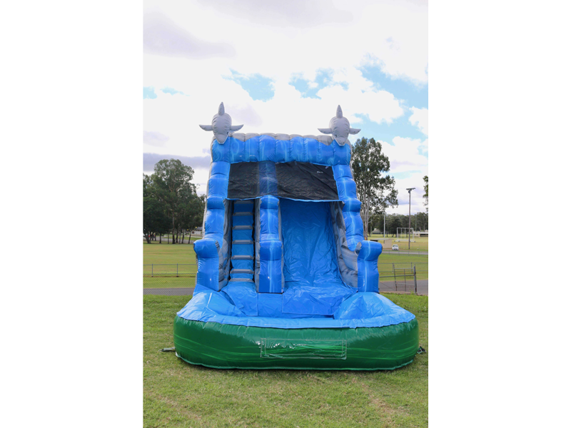 Front view of waterslide — Waterslides in Gympie, QLD