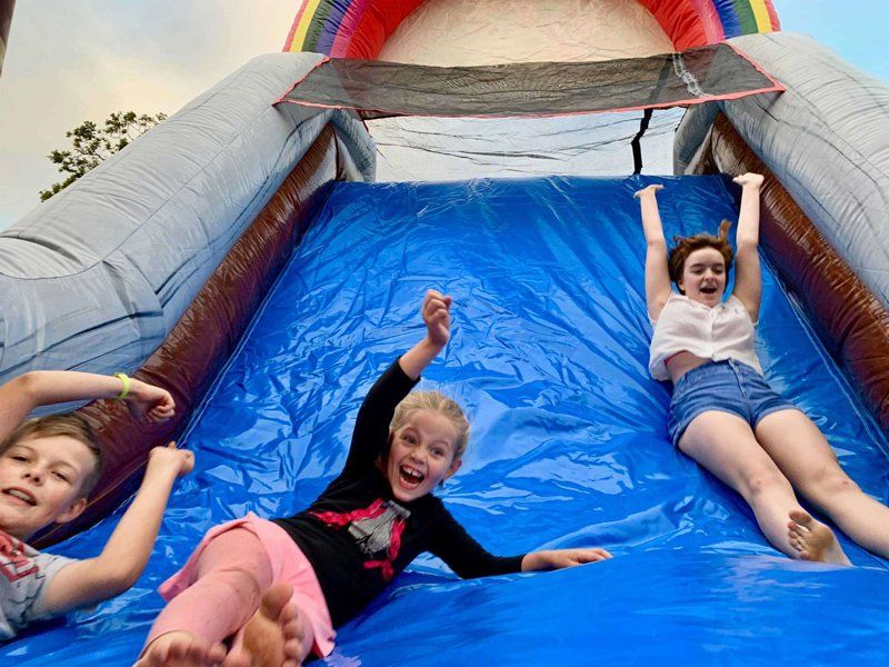 Happy kids — Inflatable Activities in Gympie, QLD