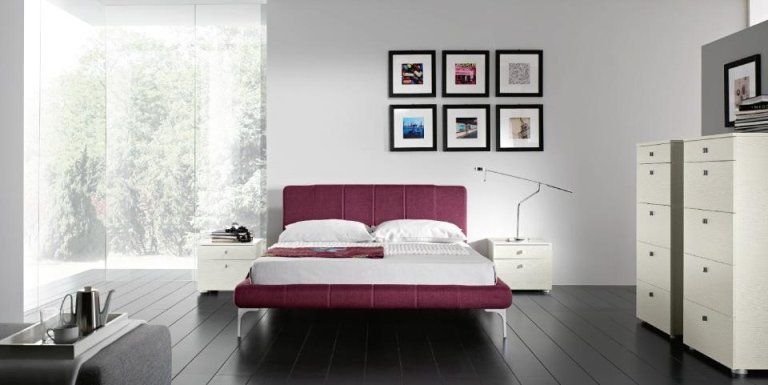 Camera da letto matrimoniale contemporanea