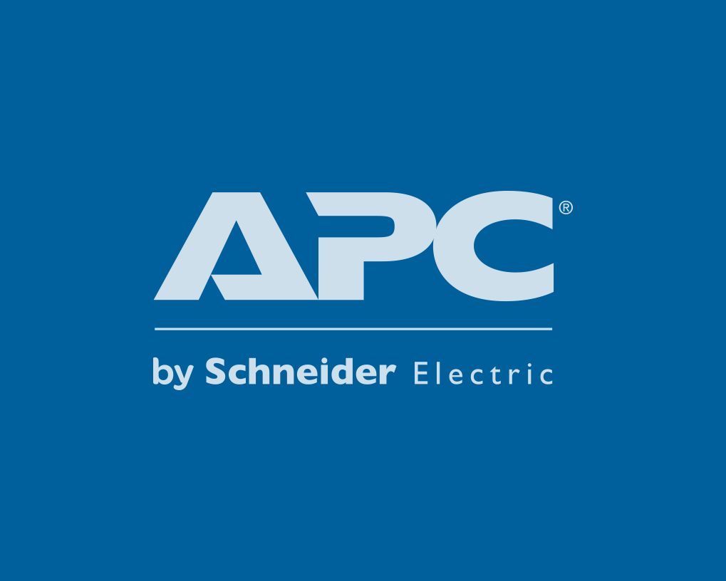 A logo for apc by schneider electric