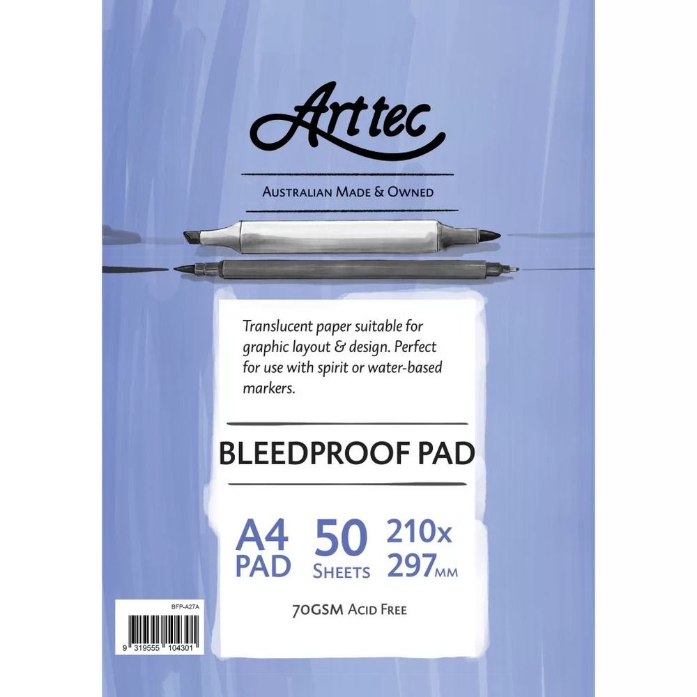 Cover of an Arttec vleedproof pad.