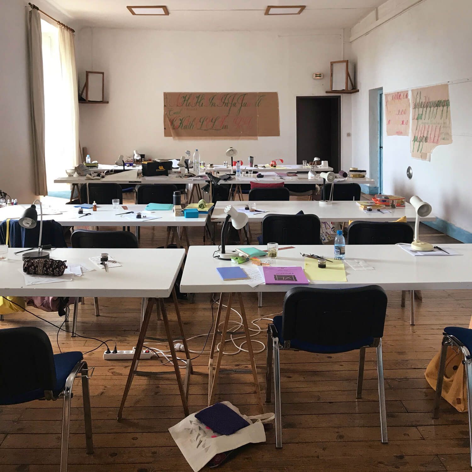 Copperplate calligraphy week-long course