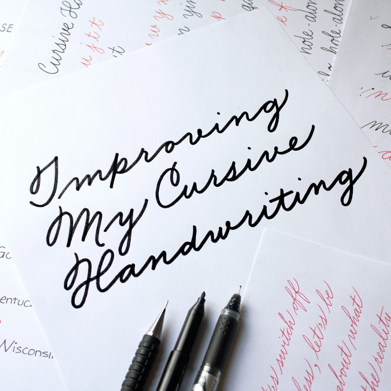 Cursive handwriting