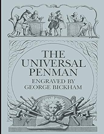 The Universal Penman book cover by George Bickham.