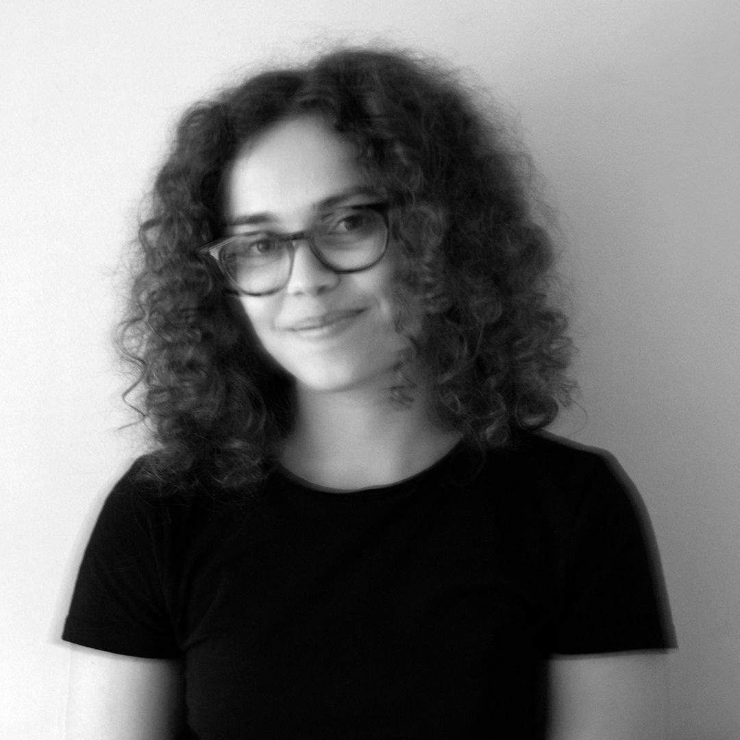 Neus Sáez profile photo in greyscale