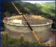 Concrete Water Tank 2 — Concrete & Concrete Products Dealers in Richlands, VA