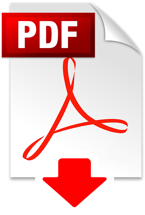 A pdf file with a red arrow pointing down