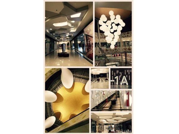 impianti di illuminazione centro commerciale Sarca