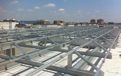 struttura di sostegno pannelli fotovoltaici