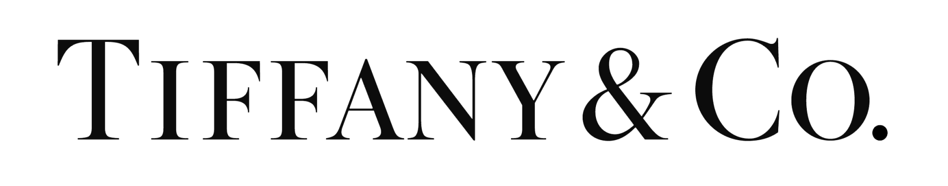 A black and white logo for tiffany & co.