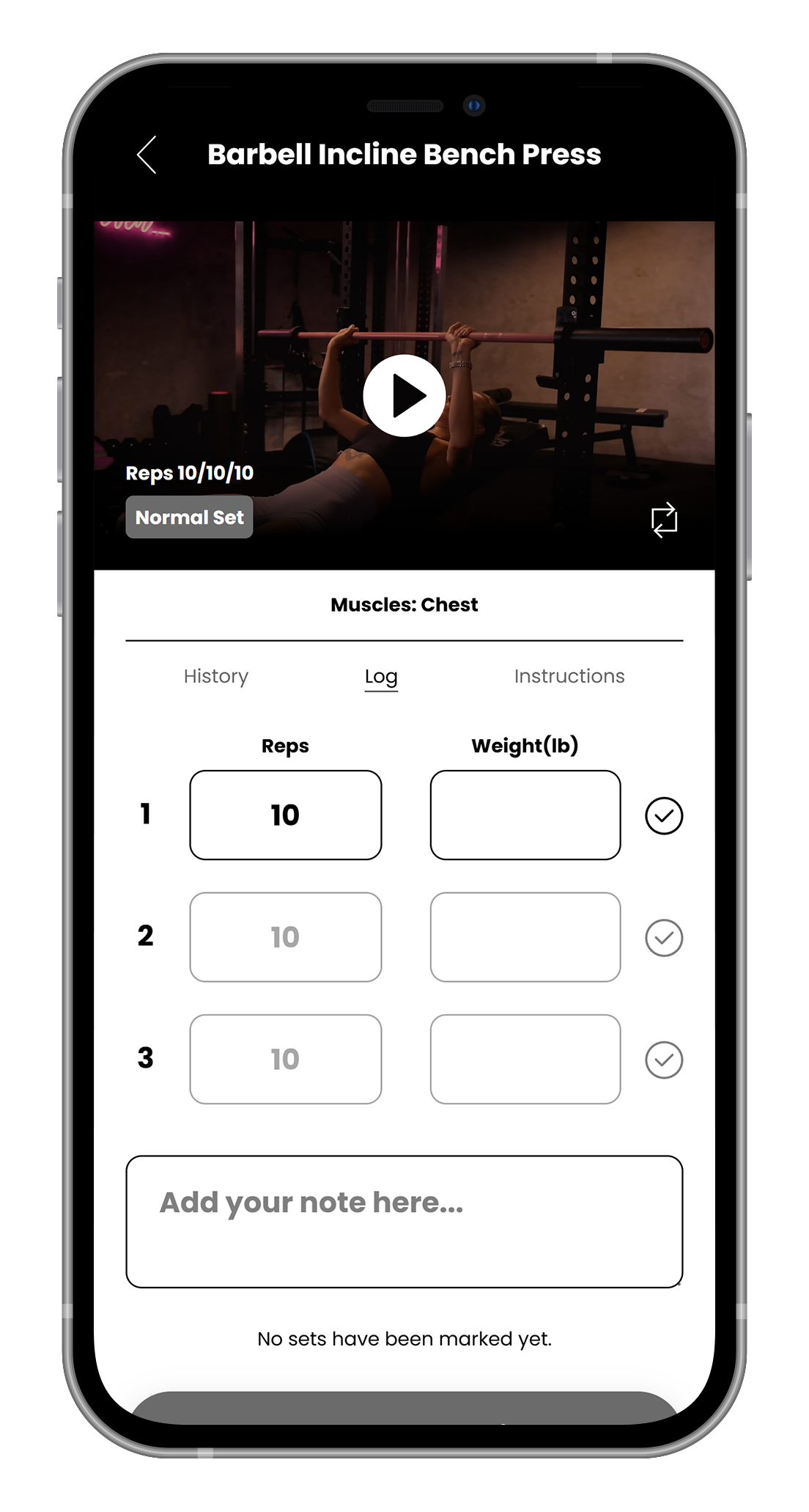 A cell phone with a video on the screen.